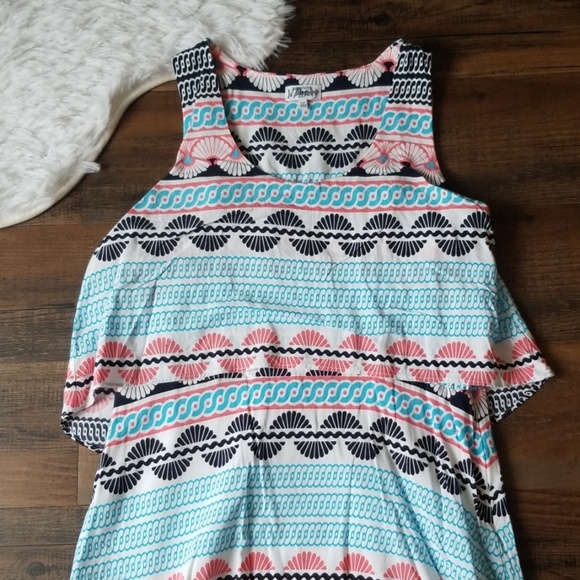 crown & ivy Dresses & Skirts - Crown and Ivy Petite 12 Dress Summer Preppy